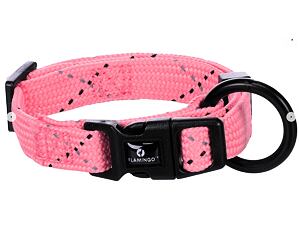 Flamingo Obojek pro štěňata Dolly růžový