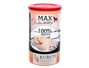 Konzerva MAX 3/4 kuřete s kachnou 1200g