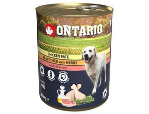 ONTARIO konz. Chicken Pate Flavoured with Herbs 800 g