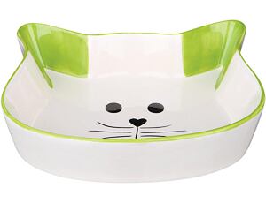 Trixie Keramická miska tvar kočičí hlava 0,25 l/12 cm