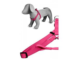 Papillon postroj velký jednobarevný 46 - 75 cm - růžový