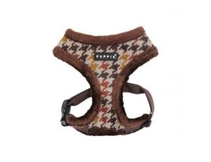 Puppia Tessel Harness A kšíry hnědá