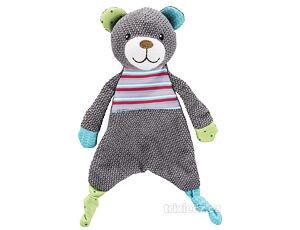 Trixie JUNIOR plyšový medvídek se šustící fólií 28 cm