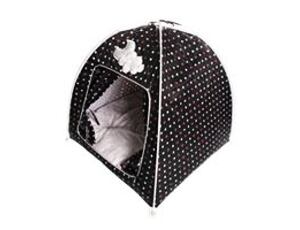 Puppy Angel ZANE Doggy Tent dotty print pelíšek - tmavá námořnická modrá