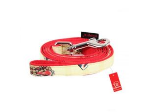 Puppia vodítko Britannia lead - červená