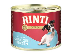 Konzerva RINTI Gold drubeží srdíčka 185 g
