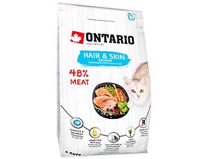 Ontario Cat Hair & Skin 0,4 kg