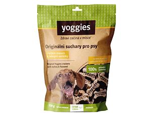 Yoggies Suchary s krůtím masem a lněným semínkem 150 g
