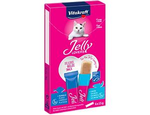 Vitakraft Jelly Lovers MP losos, platýs 6x15g