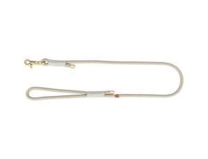Trixie Soft Rope kulaté tkané vodítko 1 m/ 10 mm, šedá/světlešedá