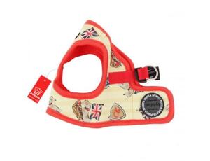 Puppia kšíry Britannia Harness B - červená