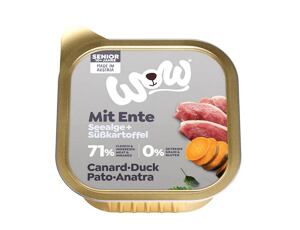 WOW Kachna s batáty Senior 150g