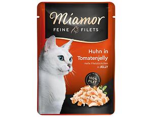Kapsička Miamor Feine Filets Adult kuře s rajčaty v želé 100g