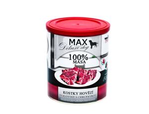 Konzerva MAX kostky hovězí svaloviny s chrupavkou 800g