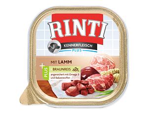 Vanička RINTI jehně + hnědá rýže 300g