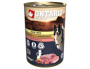 ONTARIO konz. Duck Pate Flavoured With Cranberries 400 g