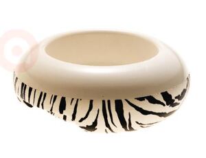 Miska plastová ET JUNGLE zebra 15,5 cm