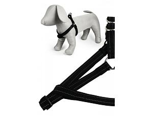 Papillon postroj střední reflexní 50 - 65 cm - černý