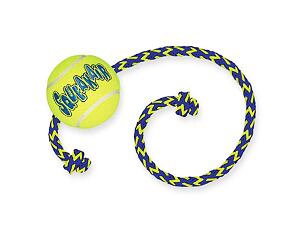 Hračka tenis Air dog Míč na šňůrce Kong medium