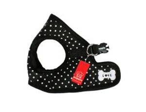 Puppia Dotty Harness B kšíry - černá