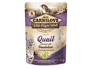 Carnilove Cat Pouch Quail & Dandelion sterilized 85g