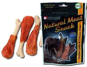 ONTARIO pochoutka Chicken Jerky + Calcium