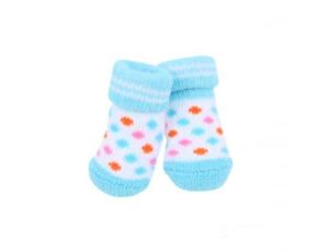 Puppia ponožky pro psy Polka Dot II modré
