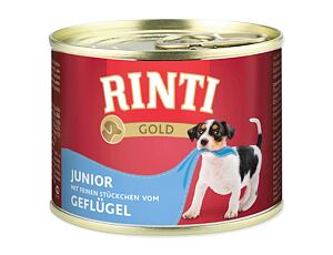 Konzerva RINTI Gold junior drůbeží 185 g