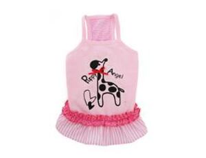 Puppy Angel šaty Baby Giraffe Dress růžové