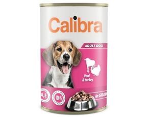 Calibra Dog konz.Veal&turkey in gravy 1240 g