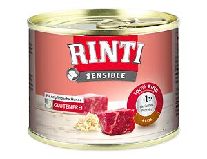 Konzerva RINTI Sensible hovězí + rýže 185 g