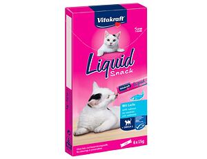 Vitakraft Liquid snack Omega 3, losos 6x15 g