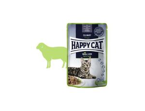 Happy Cat kapsička MEAT IN SAUCE Culinary Weide-Lamm 85 g
