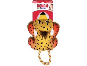 Hračka KONG Cozie Tuggz gepard S/M