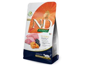 N&D Pumpkin CAT Neutered Lamb & Blueberry