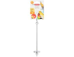 ZOLUX Držák na ovoce pro ptáky do klece kovový 22cm
