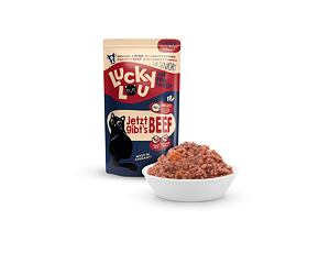 Lucky Lou Senior s drůbežím a hovězím masem 125 g