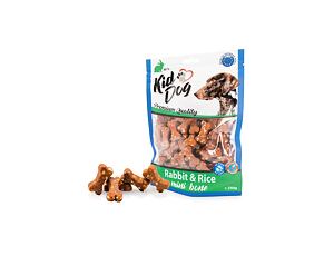 KIDDOG králičí maso s rýží MINI kostičky 250 g