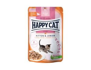 Happy Cat Kapsička Kitten & Junior Land-Ente 85 g