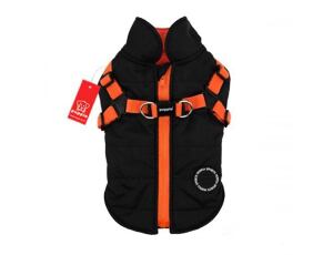 Puppia psí vesta MOUNTAINEER černá