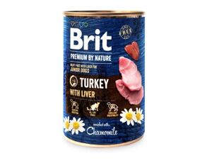 Brit Premium Dog by Nature konz Turkey & Liver 400 g