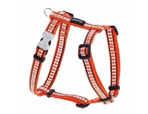 Red Dingo postroj malý reflexní – oranžový