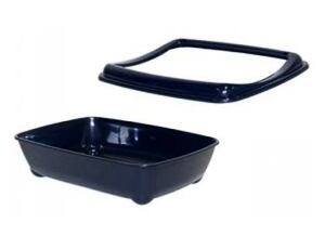 Toaleta Arist-o-tray s okrajem 50 cm- modrá