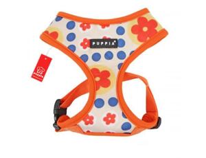 Puppia kšíry Blossom Harness A - oranžová