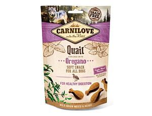 CARNILOVE Dog Semi Moist Snack Quail enriched with Oregano 200 g