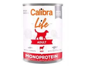 Calibra Dog Life konz. Adult Beef with carrots 400 g