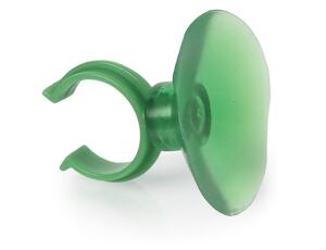 Přísavka otevřená zelená O-18mm