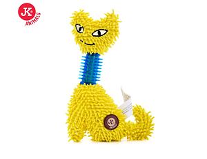Kočka mop žlutá + termoplastická pryž 23 cm