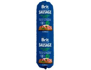 Salám BRIT Premium Sausage Turkey & Peas 800 g