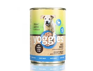 Yoggies Kozí maso s bramborem a mrkví 400g